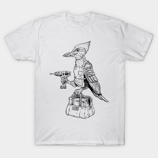 Workers Comp T-Shirt by AJIllustrates